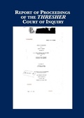 Cover: Record of Proceedings of THRESHER Inquiry - Nimble Books