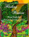 Cover: Finding Wisdom Word Search - Large Print - Lulu.com