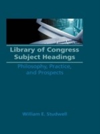 Abbildung von: Library of Congress Subject Headings - Routledge