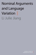 Cover: Nominal Arguments and Language Variation - OUP eBook
