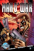 Cover: Man O' War #3 - TidalWave Productions