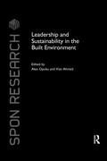 Cover: Leadership and Sustainability in the Built Environment - Routledge