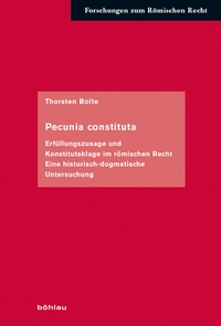 Enlarge image Cover: Pecunia constituta - Böhlau