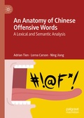 Cover: An Anatomy of Chinese Offensive Words - Palgrave Macmillan