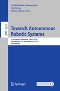 Cover: Towards Autonomous Robotic Systems - Springer