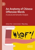 Cover: An Anatomy of Chinese Offensive Words - Palgrave Macmillan
