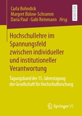 Cover: Hochschullehre im Spannungsfeld zwischen individueller und institutioneller Verantwortung - Springer VS