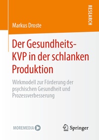 Abbildung von: Der Gesundheits-KVP in der schlanken Produktion - Springer