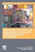 Cover: Sustainability of Life Cycle Management for Nuclear Cementation-Based Technologies - Woodhead Publishing
