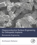 Cover: Osseoconductive Surface Engineering for Orthopedic Implants - Academic Press