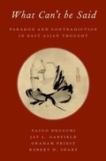 Cover: What Can't be Said - Oxford University Press Inc