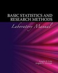 Enlarge image Cover: Basic Statistics and Research Methods Laboratory Manual - Kendall/Hunt Publishing Co ,U.S.