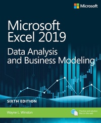 Abbildung von: Microsoft Excel 2019 Data Analysis and Business Modeling - Microsoft Press
