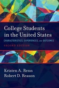 Cover: College Students in the United States - Stylus Publishing