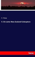 Cover: V. On some New Zealand Coleoptera - Hansebooks