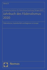 Abbildung von: Jahrbuch des Föderalismus 2020 - Nomos
