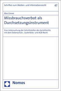 Abbildung von: Missbrauchsverbot als Durchsetzungsinstrument - Nomos
