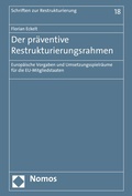 Cover: Der pr&auml;ventive Restrukturierungsrahmen - Nomos