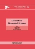 Cover: Elements of Dynamical Systems - Jainendra K Jain