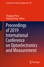 Cover: Proceedings of 2019 International Conference on Optoelectronics and Measurement - Springer