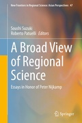 Cover: A Broad View of Regional Science - Springer