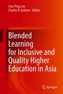 Cover: Blended Learning for Inclusive and Quality Higher Education in Asia - Springer
