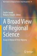 Cover: A Broad View of Regional Science - Springer