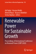 Cover: Renewable Power for Sustainable Growth - Springer