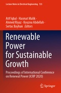 Cover: Renewable Power for Sustainable Growth - Springer