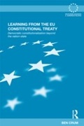 Cover: Learning from the EU Constitutional Treaty - Routledge