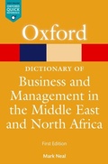 Cover: A Dictionary of Business and Management in the Middle East and North Africa - OUP eBook