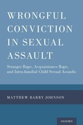 Bild: Wrongful Conviction in Sexual Assault - OUP eBook