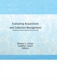 Abbildung von: Evaluating Acquisitions and Collection Management - Routledge