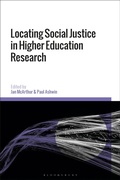 Cover: Locating Social Justice in Higher Education Research - Bloomsbury Academic