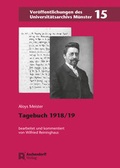 Cover: Tagebuch 1918/1919 - Aschendorff