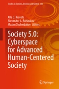 Cover: Society 5.0: Cyberspace for Advanced Human-Centered Society - Springer