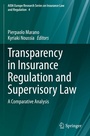 Cover: Transparency in Insurance Regulation and Supervisory Law - Springer