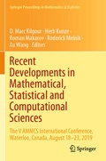 Cover: Recent Developments in Mathematical, Statistical and Computational Sciences - Springer