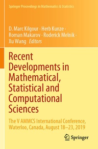 Enlarge image Cover: Recent Developments in Mathematical, Statistical and Computational Sciences - Springer