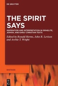 Cover: The Spirit Says - De Gruyter