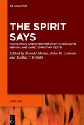 Cover: The Spirit Says - De Gruyter