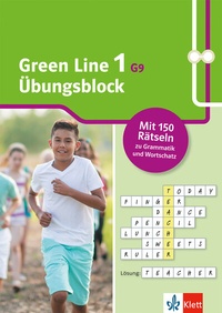 Abbildung von: Green Line 1 G9 (ab 2019) Klasse 5 - Übungsblock zum Schulbuch - Klett