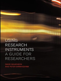 Enlarge image Cover: Using Research Instruments - Routledge