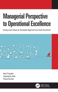 Cover: Managerial Perspective to Operational Excellence - CRC Press