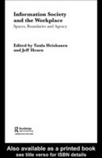 Abbildung von: Information Society and the Workplace - Routledge