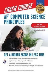 Enlarge image Cover: Ap(r) Computer Science Principles Crash Course, 2nd Ed., Book + Online - Research & Education Association
