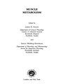 Cover: Muscle Metabolism - CRC Press