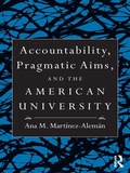 Cover: Accountability, Pragmatic Aims, and the American University - Routledge