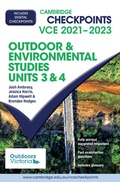 Cover: Cambridge Checkpoints VCE Outdoor and Environmental Studies Units 3&4 2021-2023 - Cambridge University Press