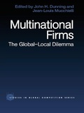 Cover: Multinational Firms - Routledge